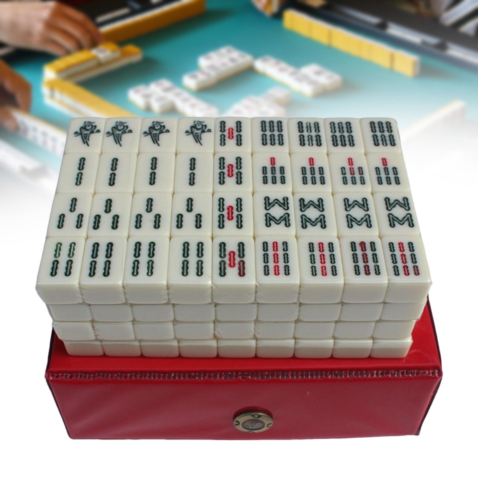 Board Game Dixit - Portable Complete Mahjong Game Set Board