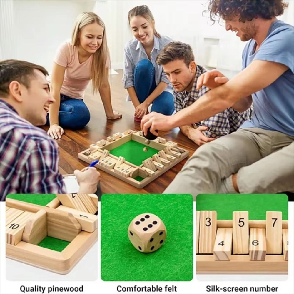 Board Game Digital - Shut The Box Table Board Game