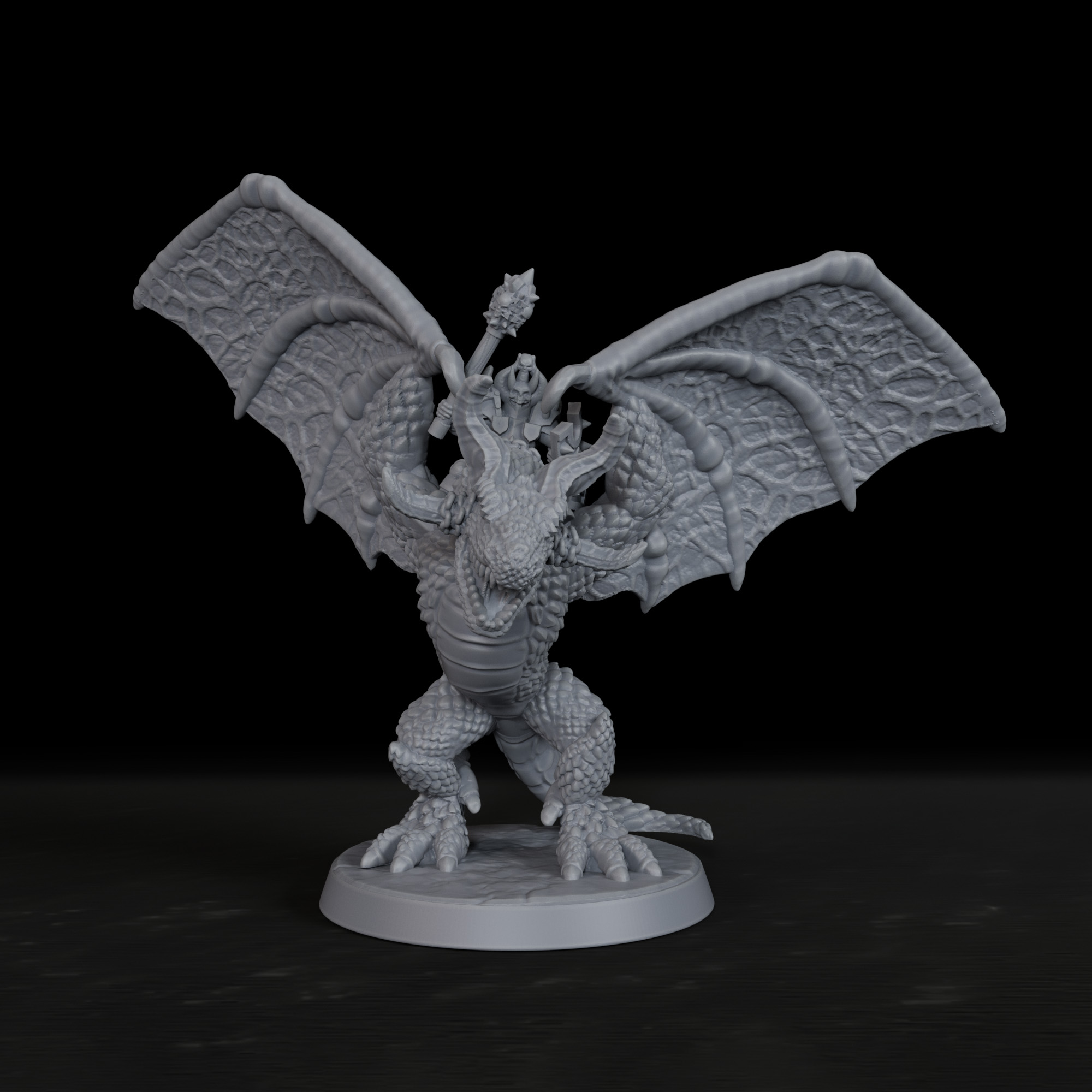 RPG Knight on Wyvern Miniature - Miniature Terrain Set 评论和价格