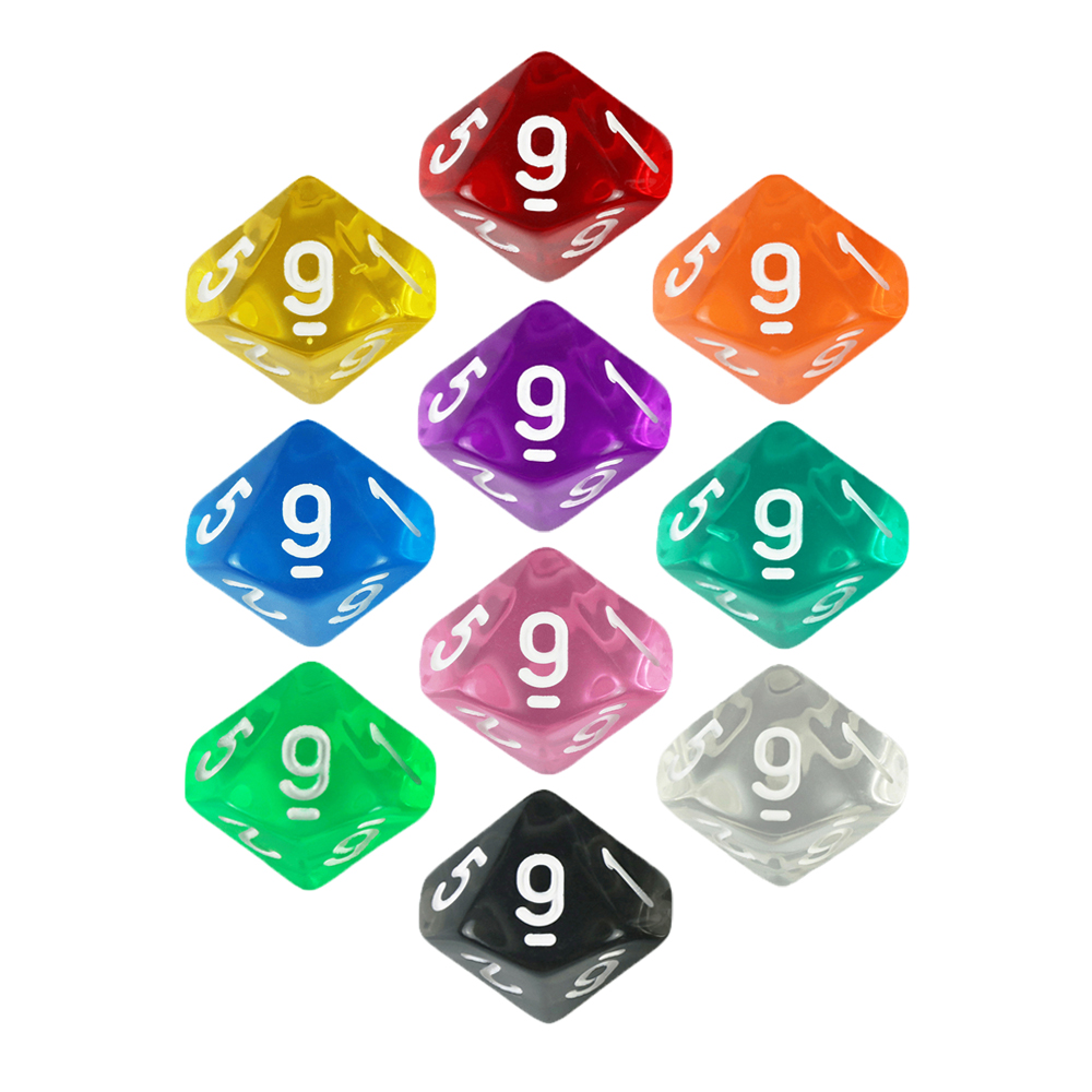 Board Game D10 Dice 10pcs Digi - Board Game Digital 评论和价格