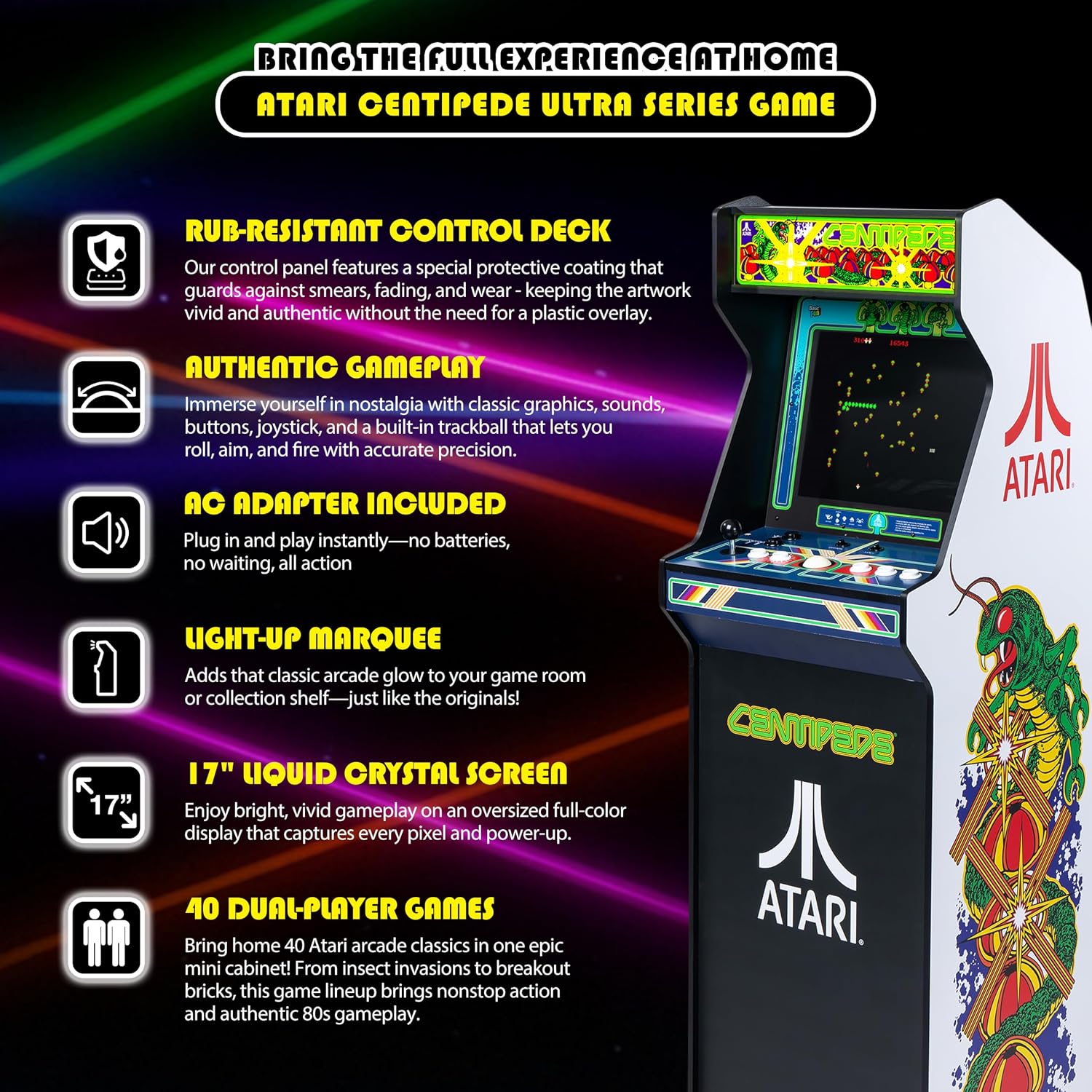 Atari Centipede Ultra Series G - Board Game Viticulture 评论和价格