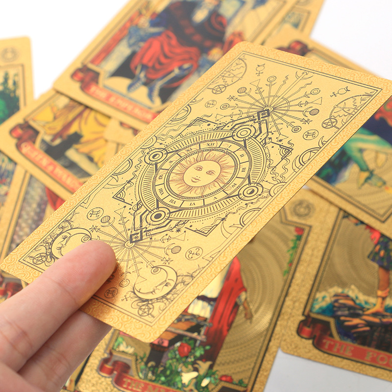 Gold Foil Tarot Card for Divin - Board Game Dixit 评论和价格