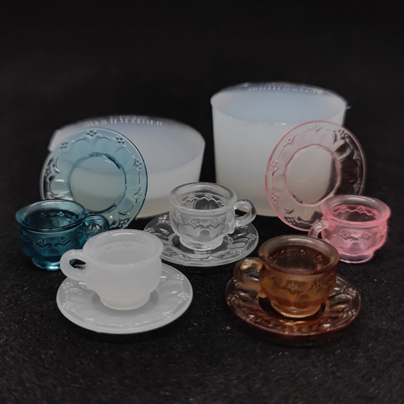1 Set Dollhouse Miniature Tea  - Miniature Terrain Set 评论和价格