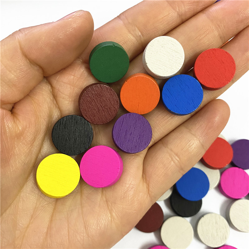 100pieces Diameter 15*5MM Wood - Board Game Dixit 评论和价格