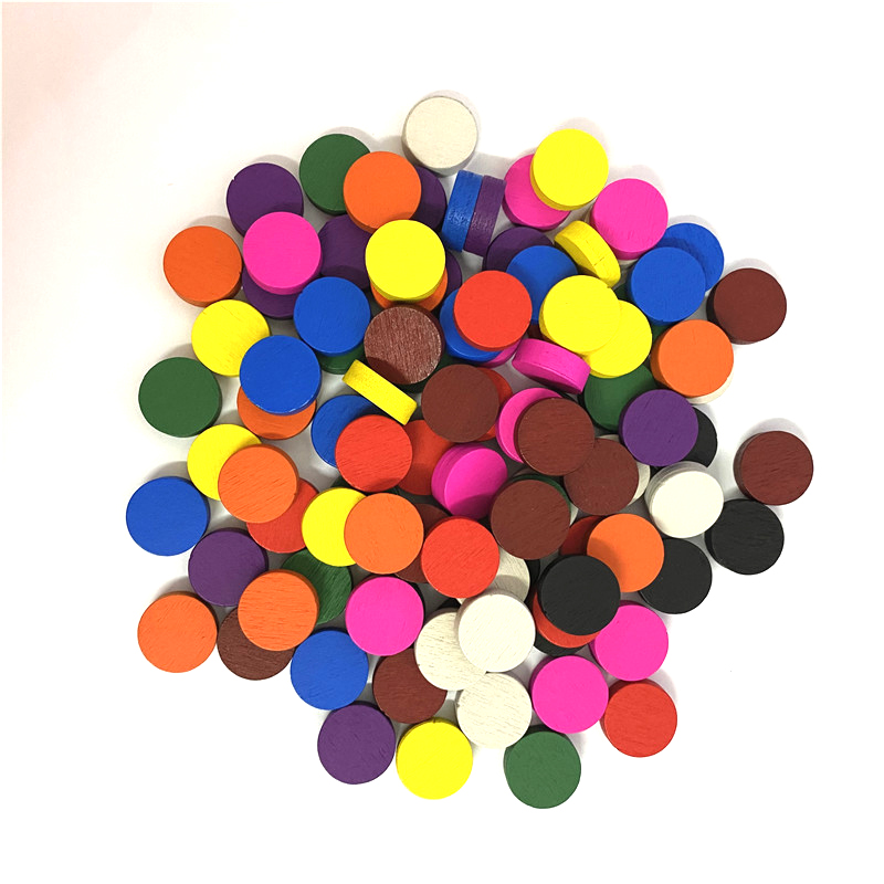 100pieces Diameter 15*5MM Wood - Board Game Dixit 评论和价格