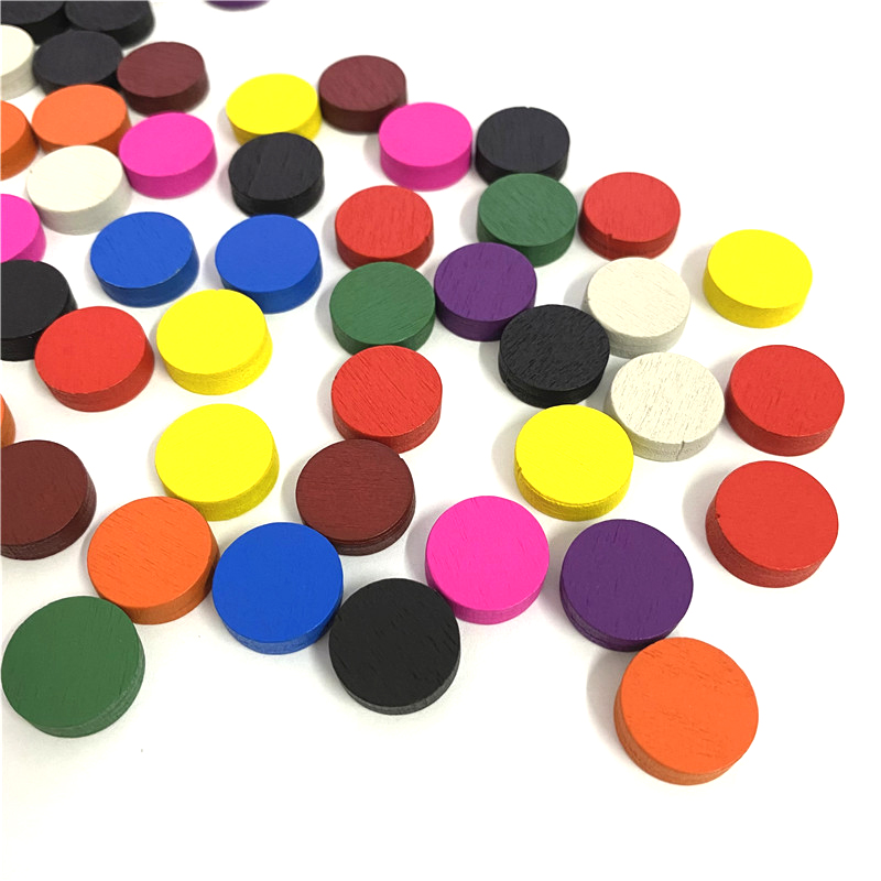 100pieces Diameter 15*5MM Wood - Board Game Dixit 评论和价格