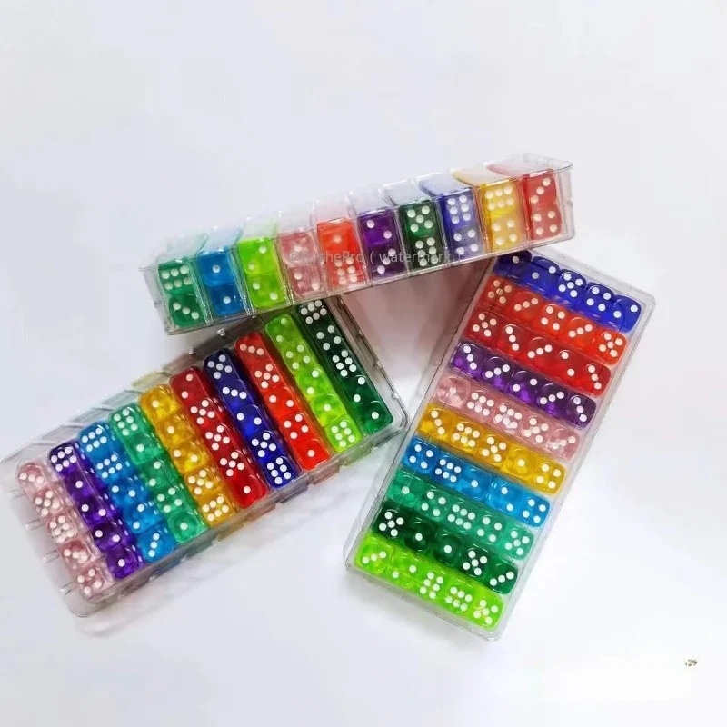 100 Pieces Colored 14mm Acryli - Board Game Digital 评论和价格