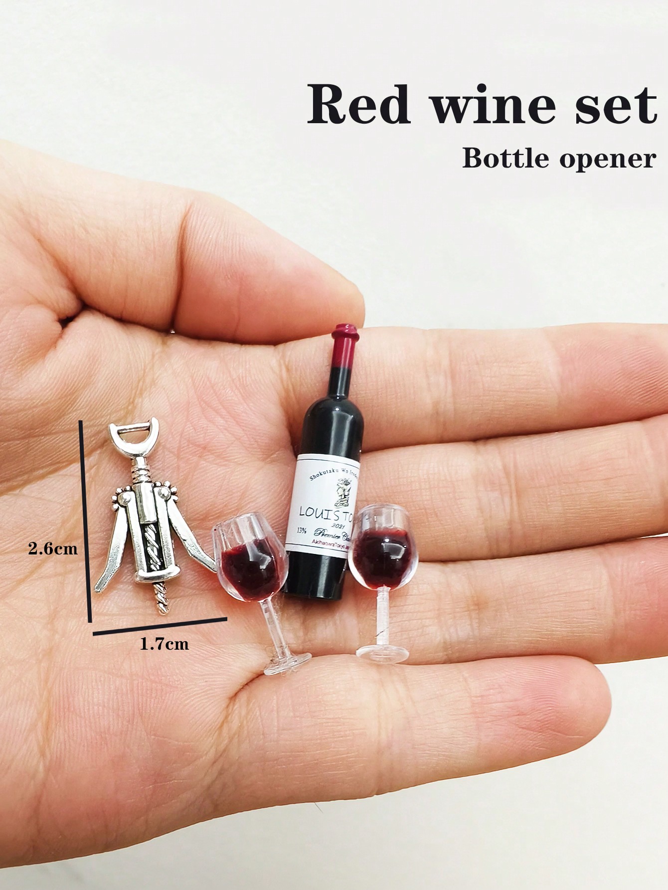 Dollhouse Mini Wine Champagne  - Miniature Terrain Set 评论和价格