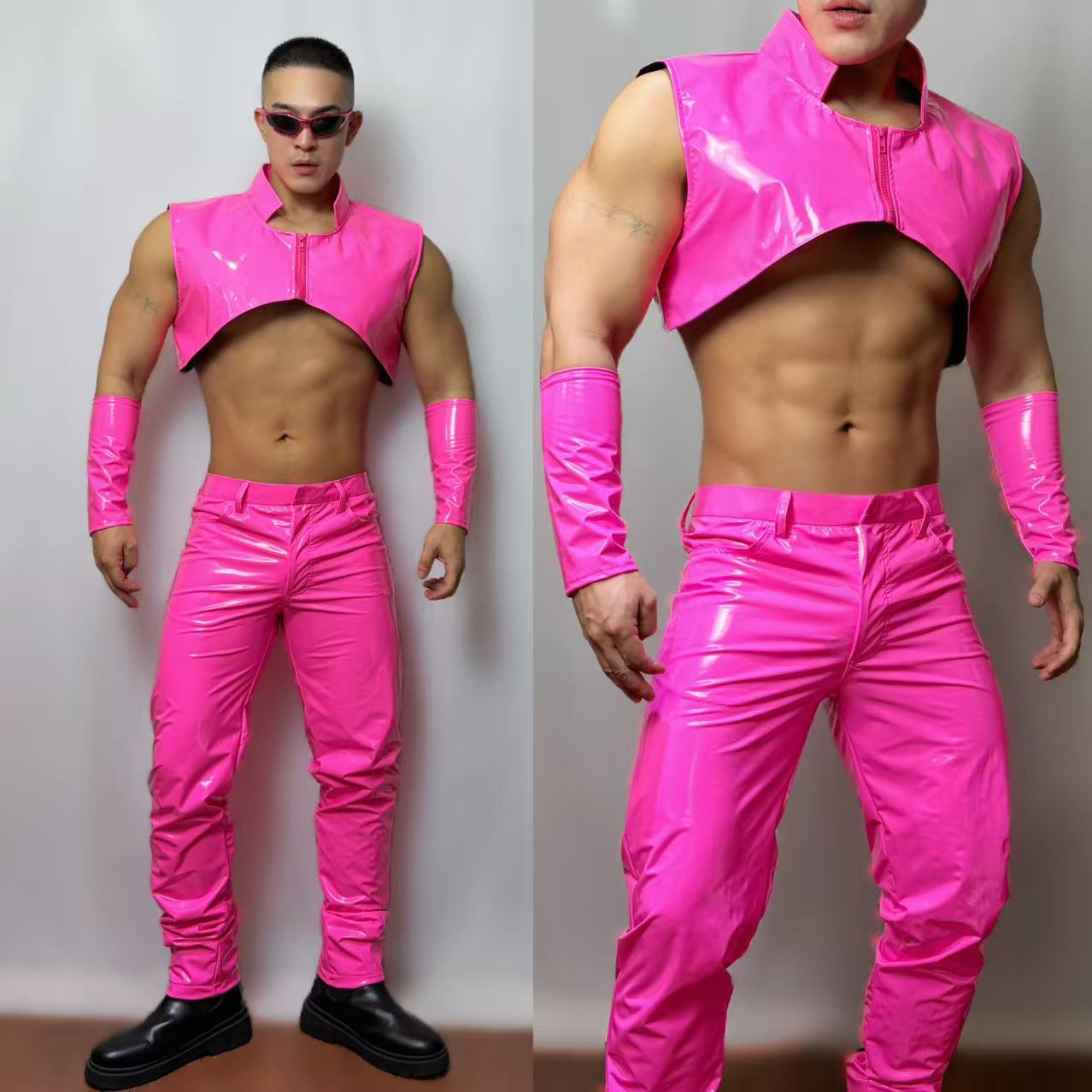 Sexy Fluorescent Pink Leather  - Board Game Yogi 评论和价格